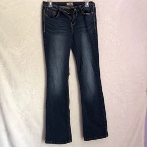 L.e.i wide leg jeans size 9